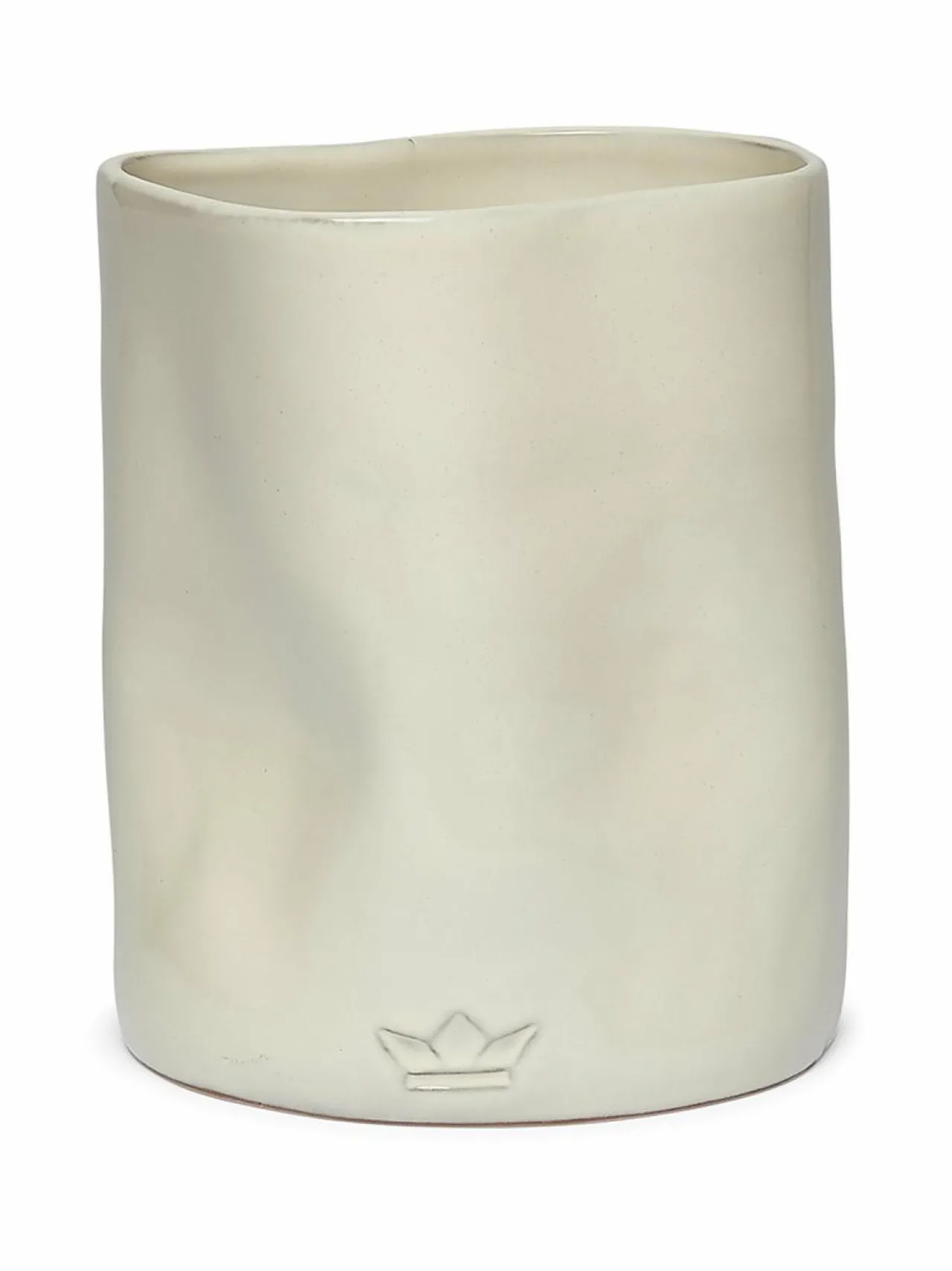 Tarjoiluastiat|DUTCHDELUXES Dented Crock -keittiövälineteline W WHITE