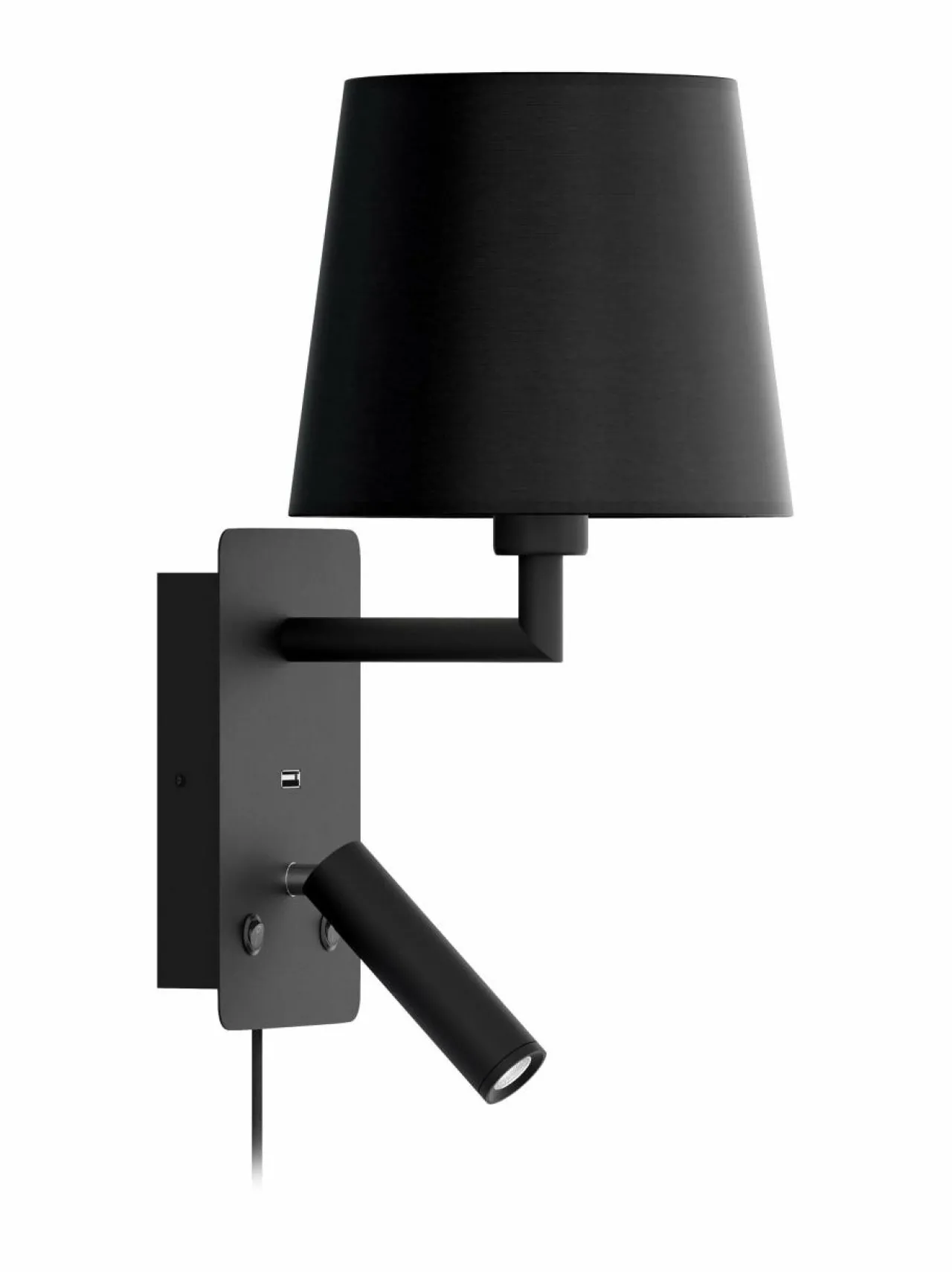 Seinävalaisimet|Design by Grönlund Denver USB -seinävalaisin BLACK