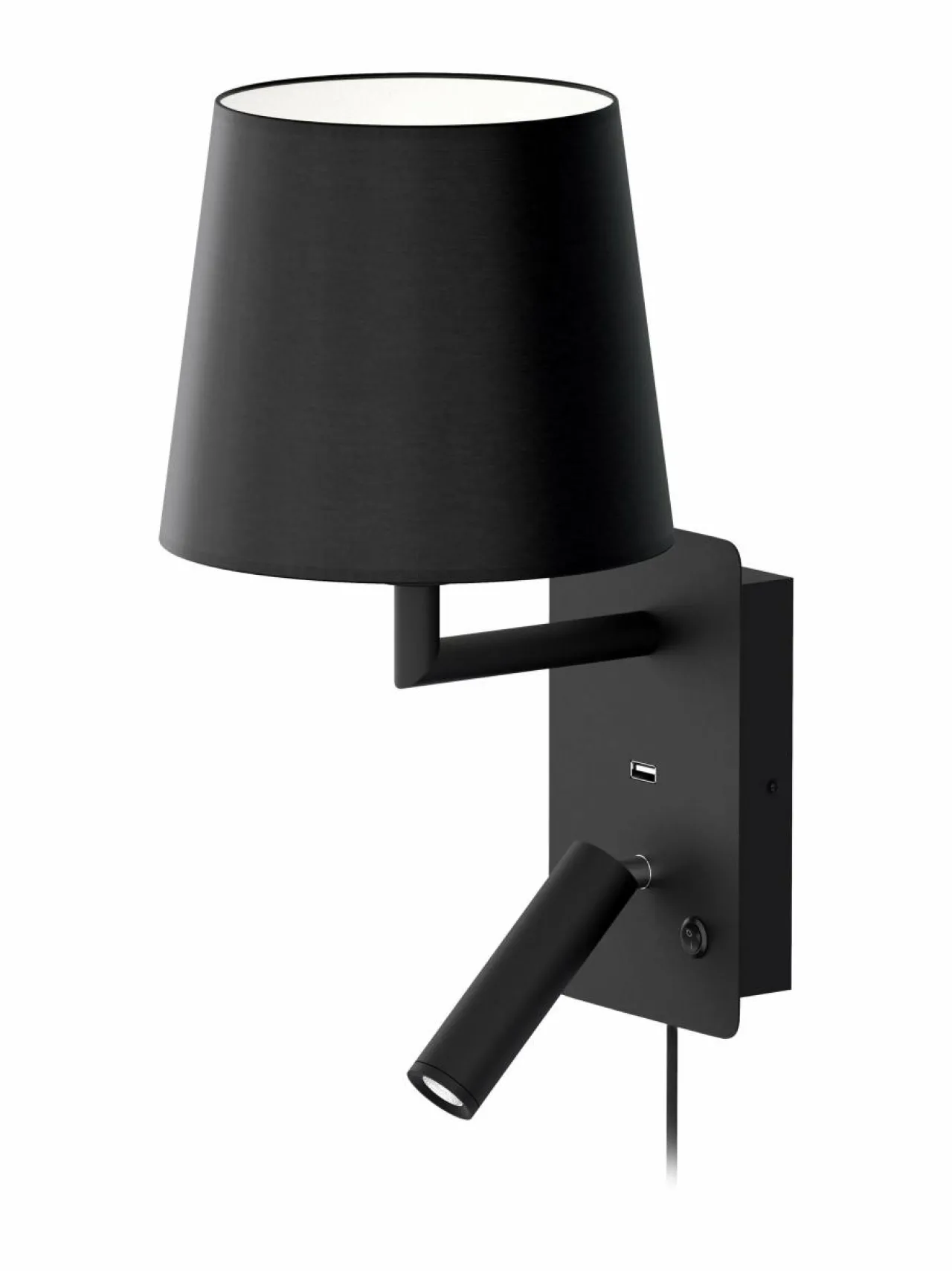 Seinävalaisimet|Design by Grönlund Denver USB -seinävalaisin BLACK