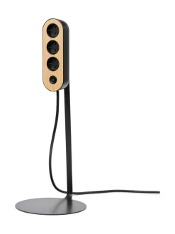 Turvatuotteet|MyNolla Design Jatkojohto Lattiajalusta - 2,8m MUSTA/TAMMI