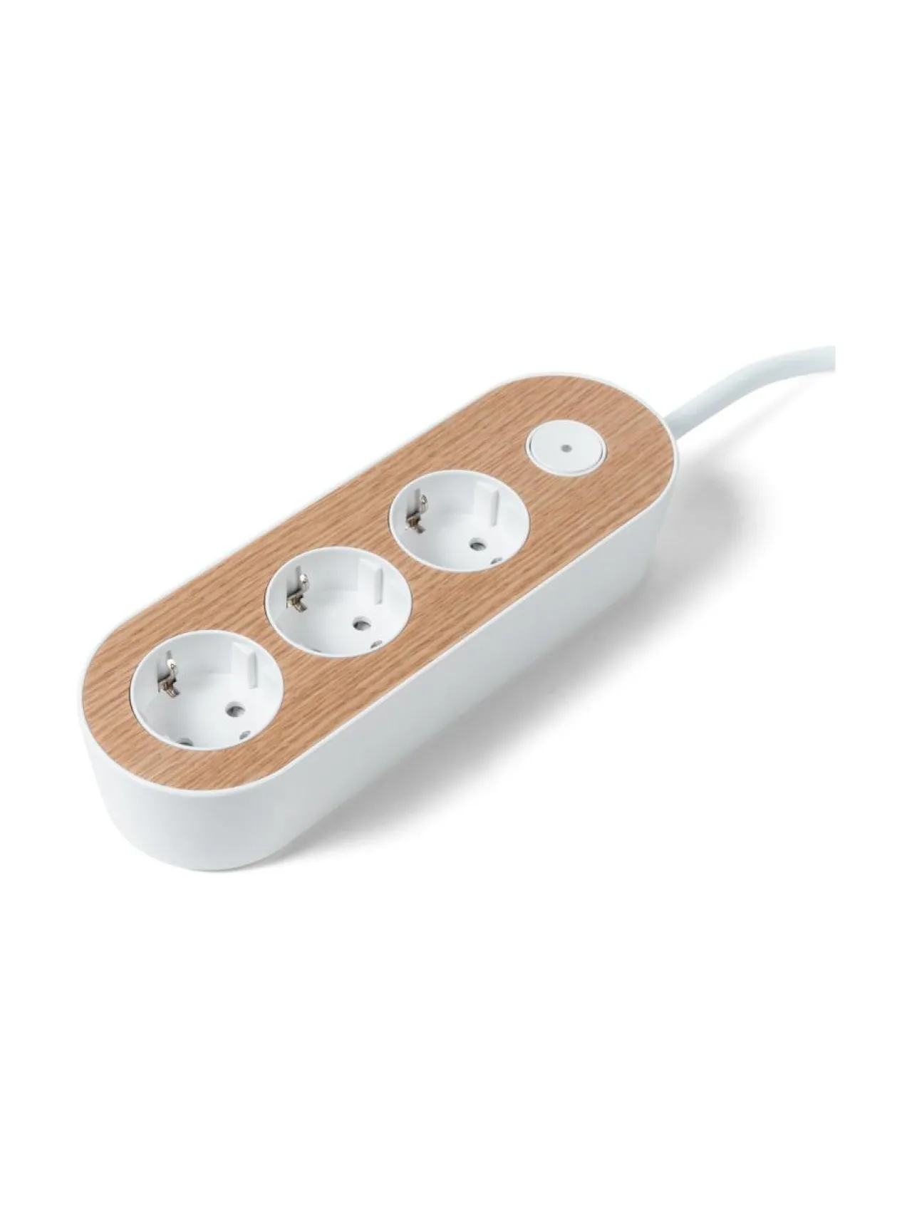 Turvatuotteet|MyNolla Design Jatkojohto, 2m - Tammi WHITE