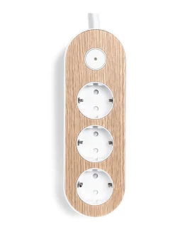 Turvatuotteet|MyNolla Design Jatkojohto, 2m - Tammi WHITE