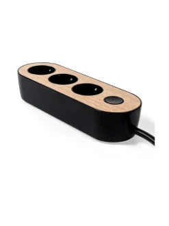 Turvatuotteet|MyNolla Design Jatkojohto, 2m - Tammi BLACK