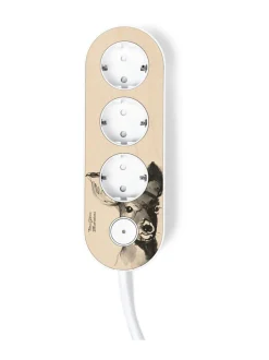 Turvatuotteet|MyNolla Design Jatkojohto, 2m - Teemu Järvi (Hurmaava Peura) WHITE