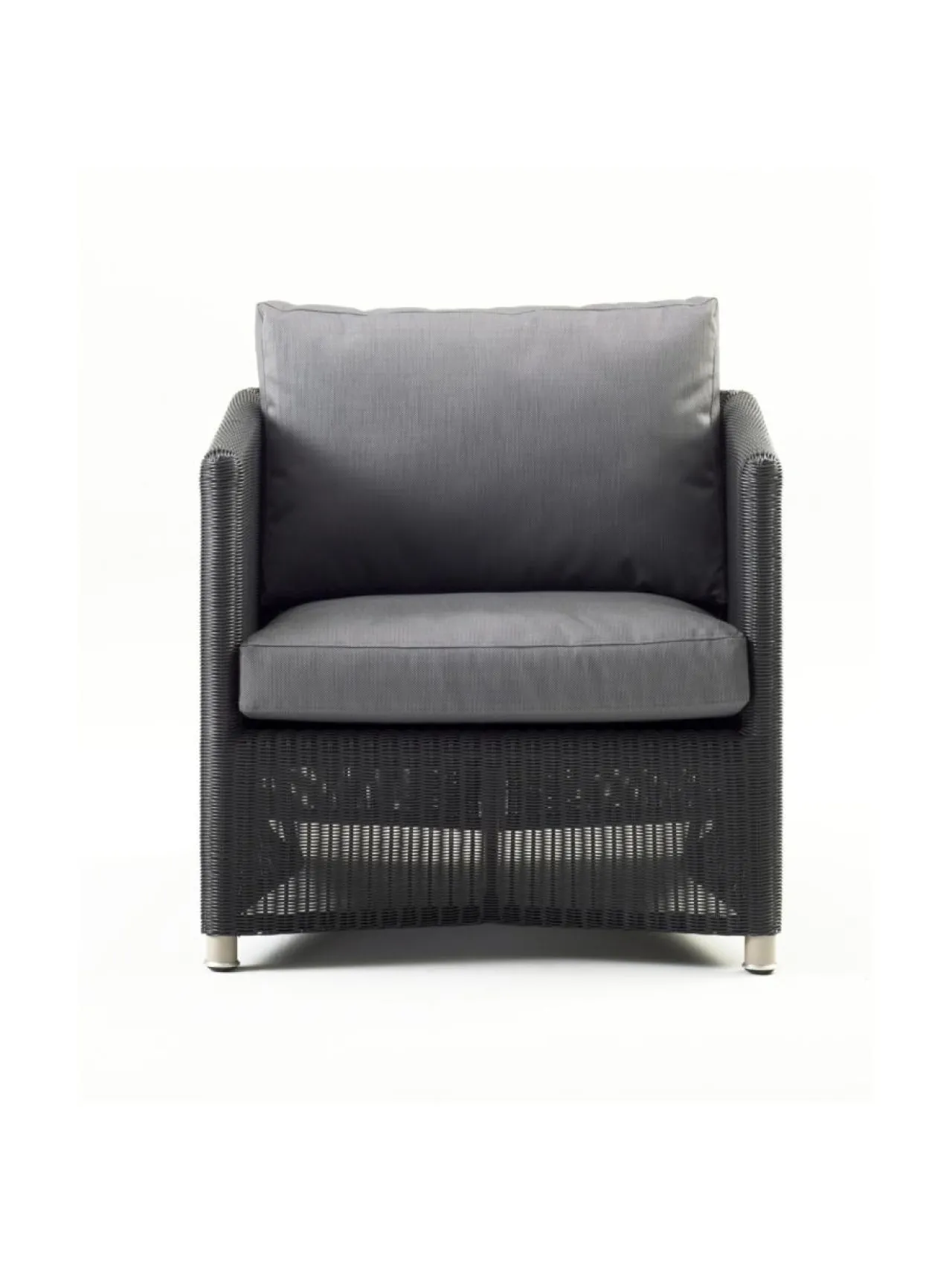 Puutarhakalusteet & Pehmusteet|Cane-Line Diamond-nojatuoli HARMAA