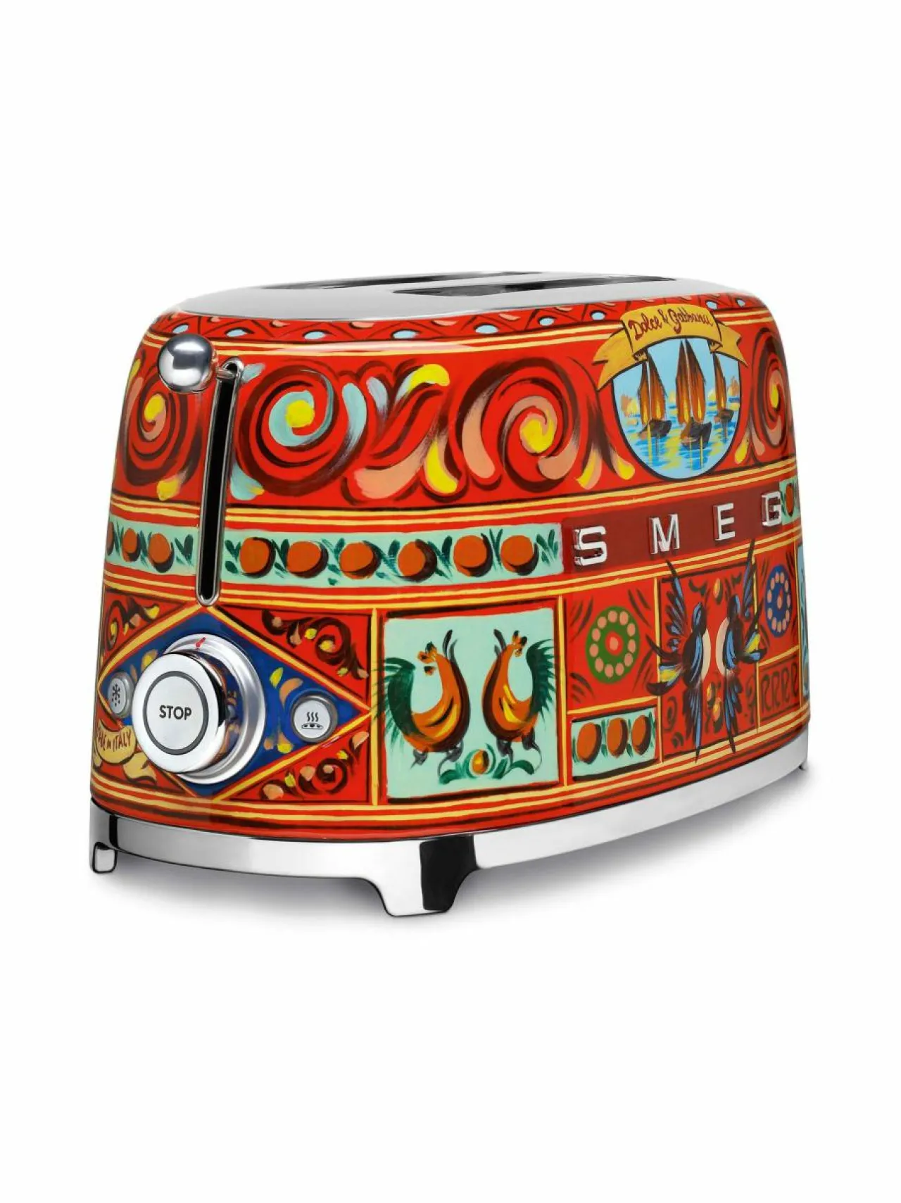 Leivänpaahtimet|Smeg Dolce & Gabbana -leivänpaahdin MULTICOLOR
