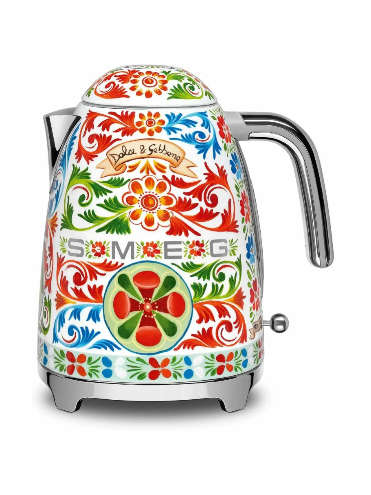 Kahvin- & Vedenkeittimet|Smeg Dolce & Gabbana -vedenkeitin MONIVÄRINEN
