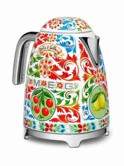 Kahvin- & Vedenkeittimet|Smeg Dolce & Gabbana -vedenkeitin MONIVÄRINEN