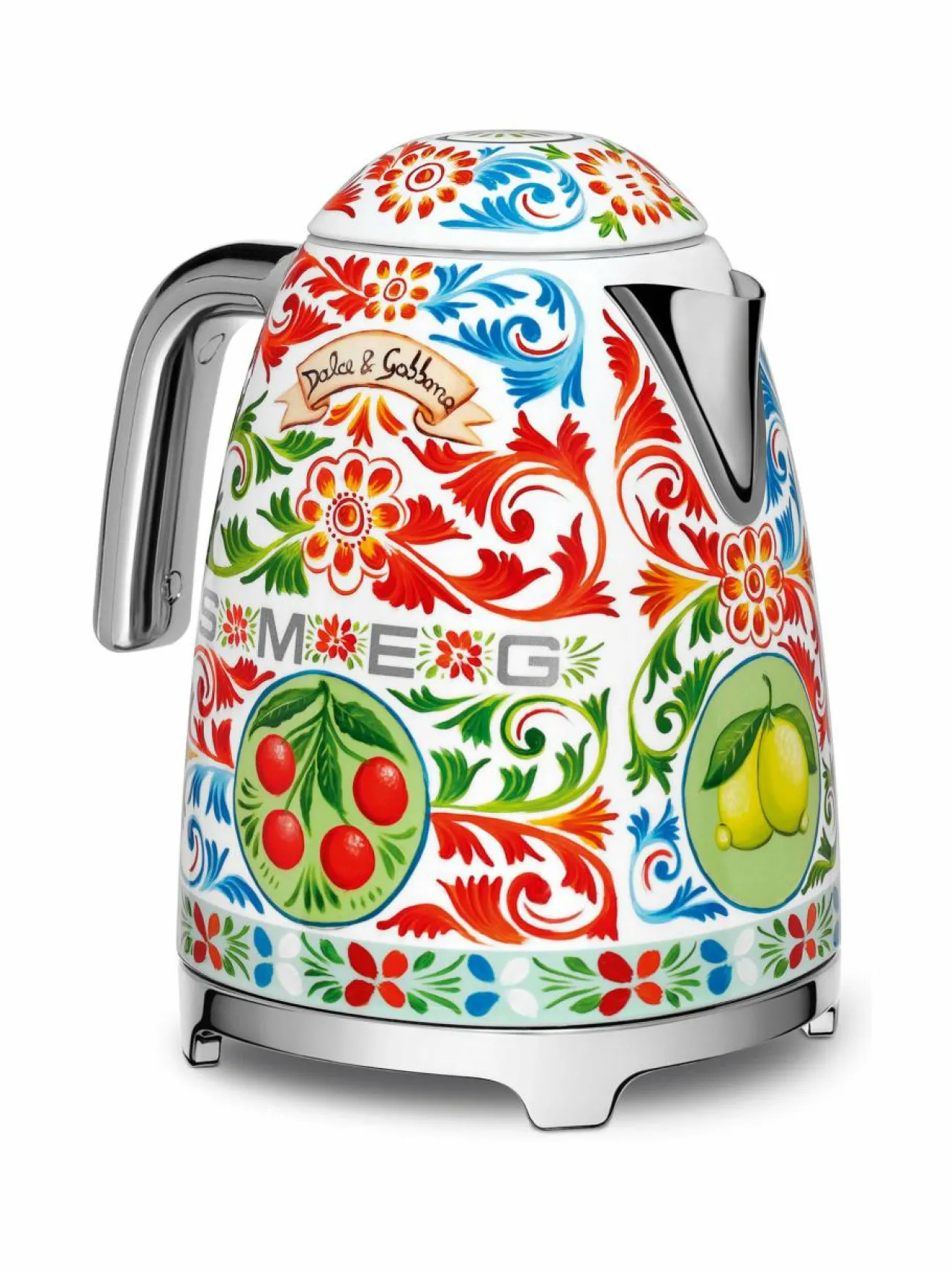 Kahvin- & Vedenkeittimet|Smeg Dolce & Gabbana -vedenkeitin MONIVÄRINEN