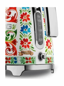 Kahvin- & Vedenkeittimet|Smeg Dolce & Gabbana -vedenkeitin MONIVÄRINEN