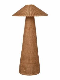 Lattiavalaisimet|Ferm Living Dou-lattiavalaisin NATURAL