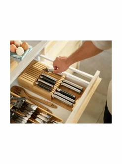 Keittiötarvikkeet|Joseph Joseph DrawerStore 2-kerroksinen veitsijärjestäjä LARGE