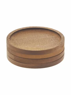 Keittiö- & Kattaustekstiilit|Casa Stockmann Drip-lasinalunen 4 kpl NATURAL ACACIA