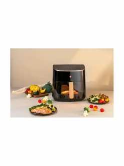 Grillit & Grillitarvikkeet|Wilfa Dualfry Airfryer -kiertoilmakypsennin 8 L BLACK