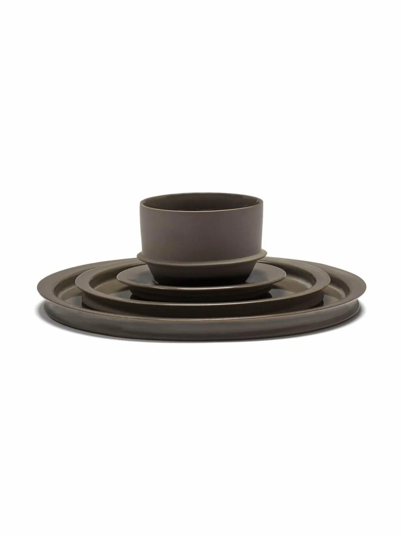 Lautaset & Kulhot|Serax Dune Slate S -lautanen GREY