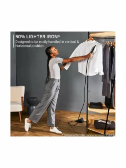 Pyykkihuolto|Tefal Duo Power 2in1 -vaatehöyrystin/silitysrauta EUCALYPTUS, BLACK