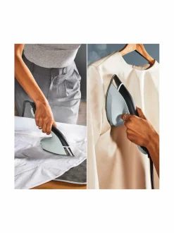 Pyykkihuolto|Tefal Duo Power 2in1 -vaatehöyrystin/silitysrauta EUCALYPTUS, BLACK