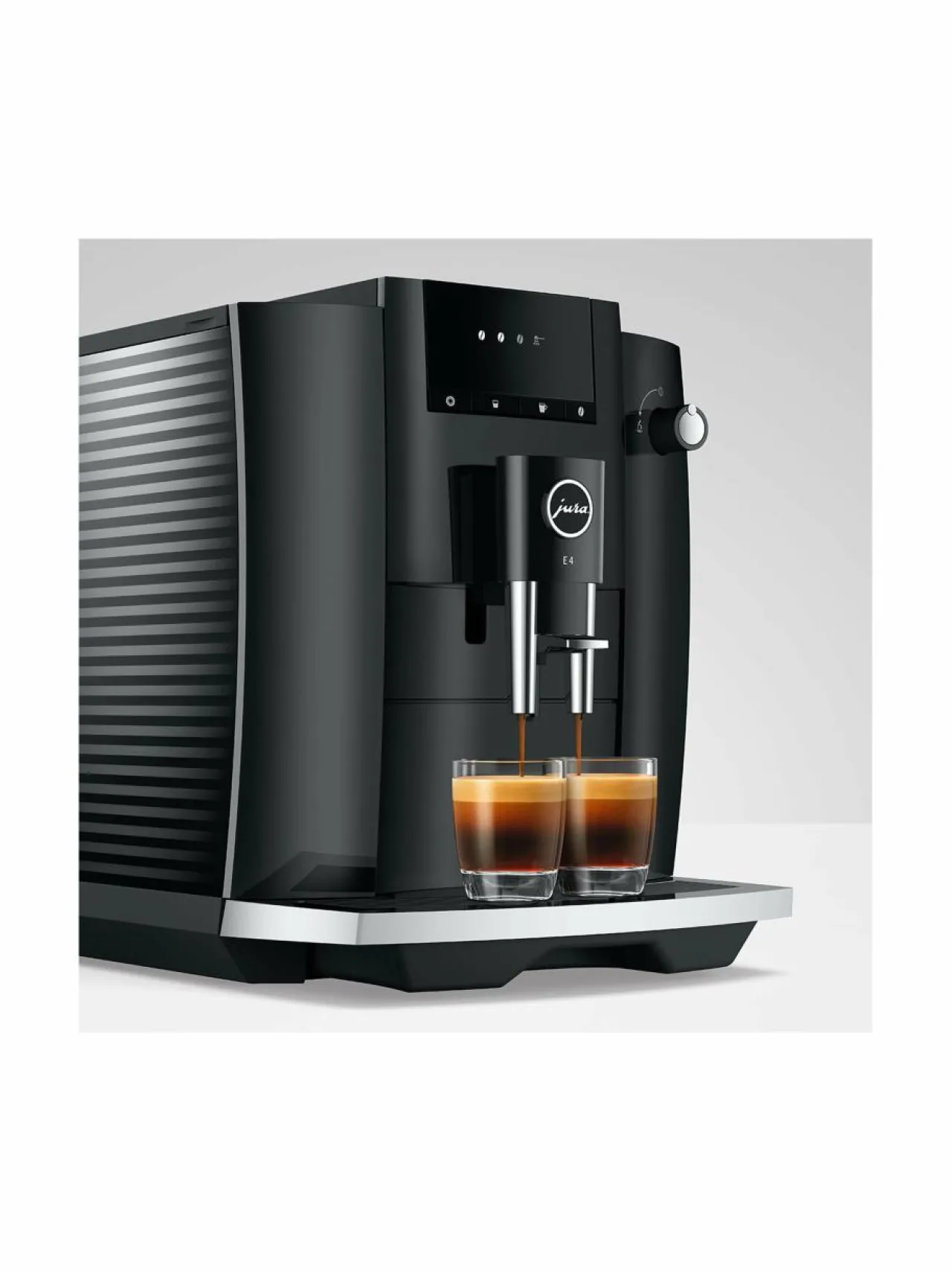 Kahvin- & Vedenkeittimet|Jura E4 -kahvikone BLACK