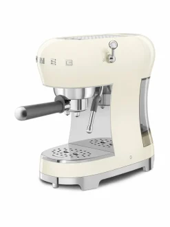 Kahvin- & Vedenkeittimet|Smeg ECF02-espressokone CREAM