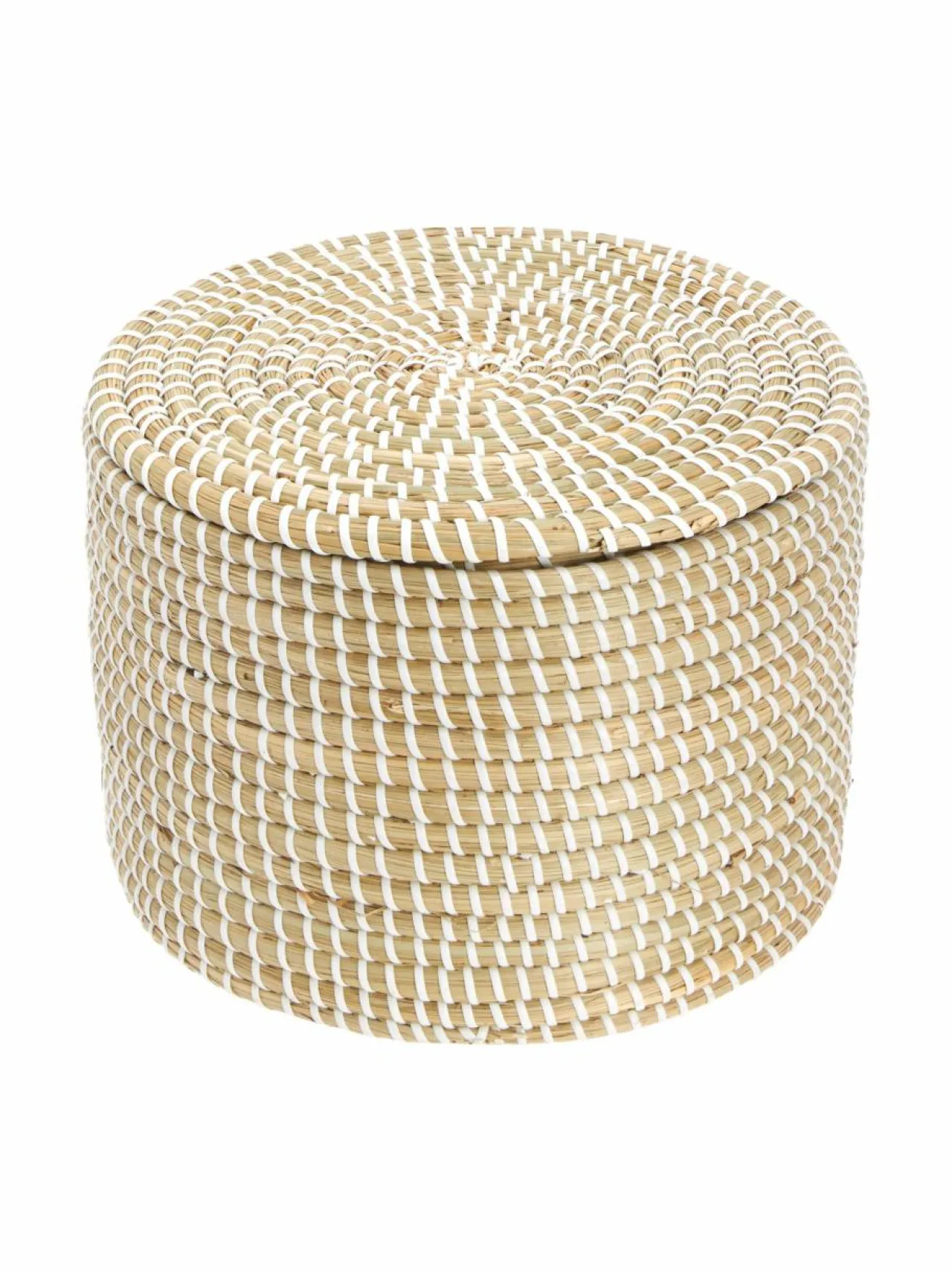 Säilytys|Casa Stockmann Echo M -kannellinen meriheinäkori NATURAL