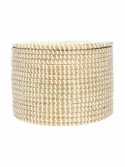 Säilytys|Casa Stockmann Echo M -kannellinen meriheinäkori NATURAL