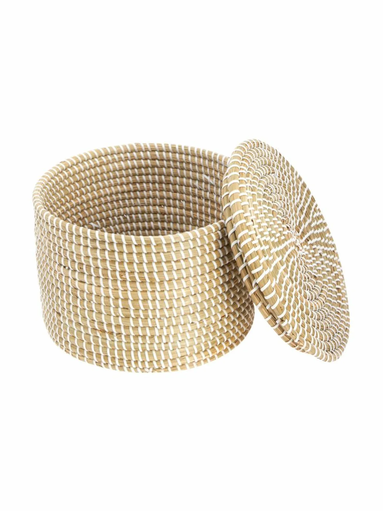 Säilytys|Casa Stockmann Echo M -kannellinen meriheinäkori NATURAL