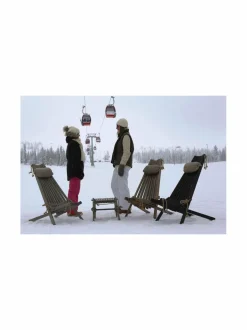 Puutarhakalusteet & Pehmusteet|Ecofurn EcoChair-nojatuoli MUSTA