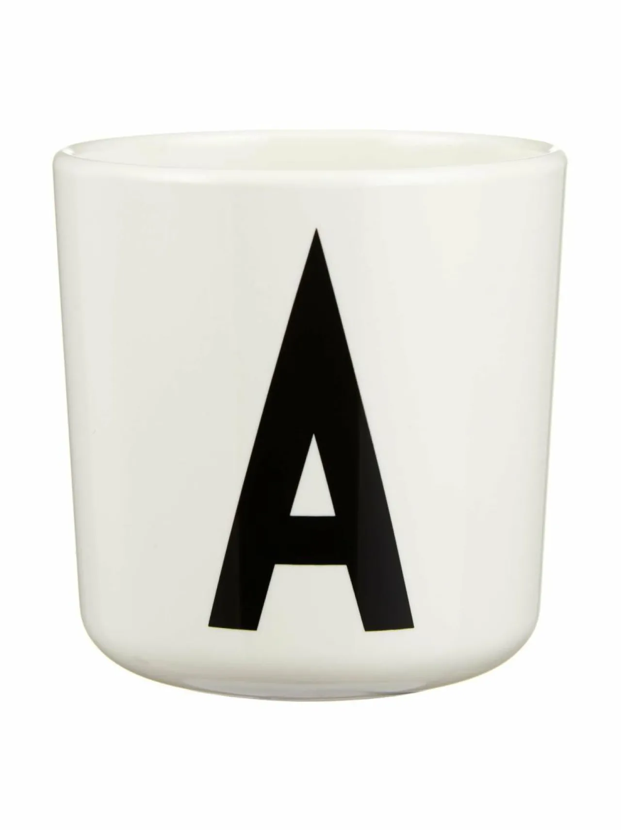 Mukit & Kupit & Asetit|Design Letters Ecozen-kirjainmuki, A VALKOINEN/MUSTA