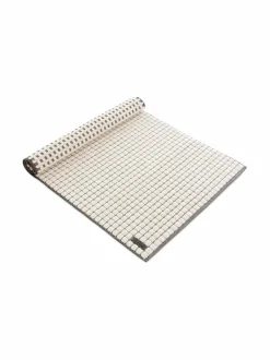 Kylpyhuonetekstiilit|Möve Eden-kylpyhuonematto 60 x 60 cm BEIGE/MUSTA