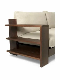 Sohvat & Nojatuolit|Ferm Living Edre Classic Linen -sohva DARK STAINED/NATURAL