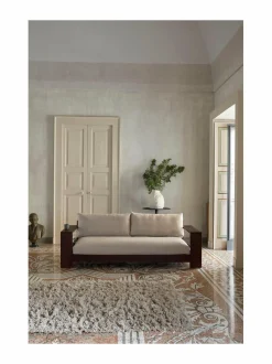 Sohvat & Nojatuolit|Ferm Living Edre Classic Linen -sohva DARK STAINED/NATURAL