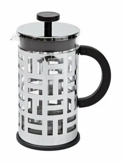 Tee, Kahvi & Vesi|Bodum Eileen-pressopannu 1 l TERÄS/MUSTA