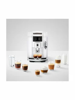 Kahvin- & Vedenkeittimet|Jura E8-kahvikone WHITE