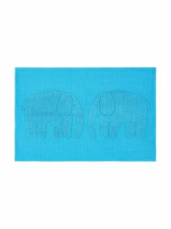 Kylpyhuonetekstiilit|Finlayson Elefantti-kylpymatto 50 x 80 cm TURQUOISE