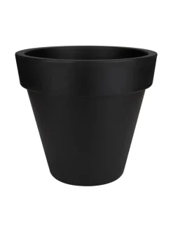 Ruukut & Istutusastiat|Elho PURE ROUND Ruukku ∅58,5cm, korkeus 53cm, tilavuus 78 litraa TUMMAHARMAA