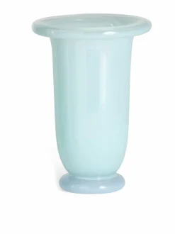 Koriste-Esineet|HAY Empire Medium -maljakko ICE BLUE WITH LIGHT BLUE BASE