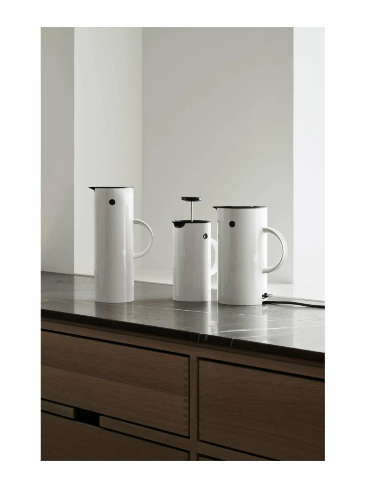 Tee, Kahvi & Vesi|Stelton EM77-vedenkeitin 1,5 l WHITE