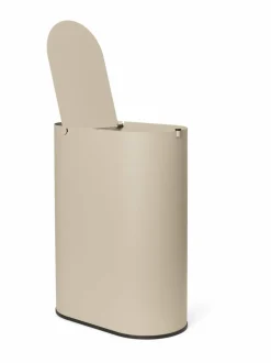 Koriste-Esineet|Ferm Living Enkel-teräsroskakori CASHMERE