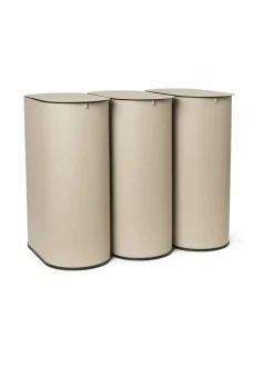 Koriste-Esineet|Ferm Living Enkel-teräsroskakori CASHMERE