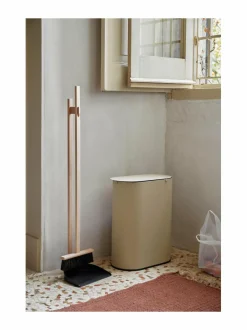 Koriste-Esineet|Ferm Living Enkel-teräsroskakori CASHMERE