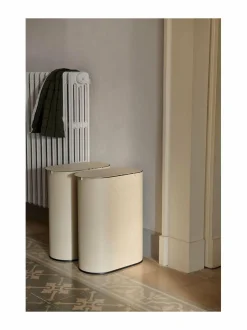 Koriste-Esineet|Ferm Living Enkel-teräsroskakori CASHMERE