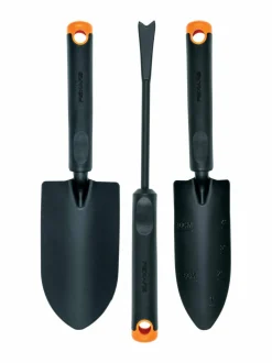 Työkalut|Fiskars Ergo-istutustyökalusetti BLACK