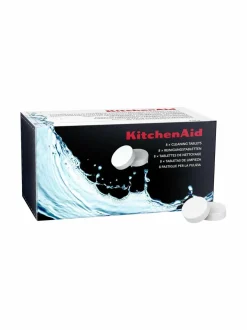 Kahvin- & Vedenkeittimet|KitchenAid Espresso Cleaning Tablets -puhdistustabletit täysautomaattisiin espressokoneisiin, 8kpl WHITE