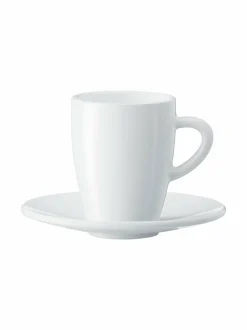 Kahvin- & Vedenkeittimet|Jura Espressokuppi ja aluslautanen 2 kpl WHITE