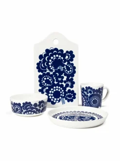 Lautaset & Kulhot|Arabia Esteri-lautanen 19 cm SININEN/VALKOINEN