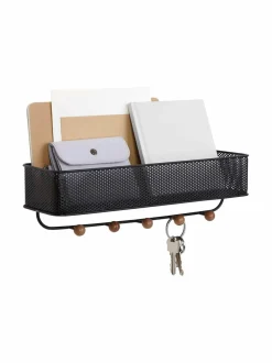 Säilytys|Umbra ESTIQUE ORG -hyllynaulakko BLACK/WALNUT