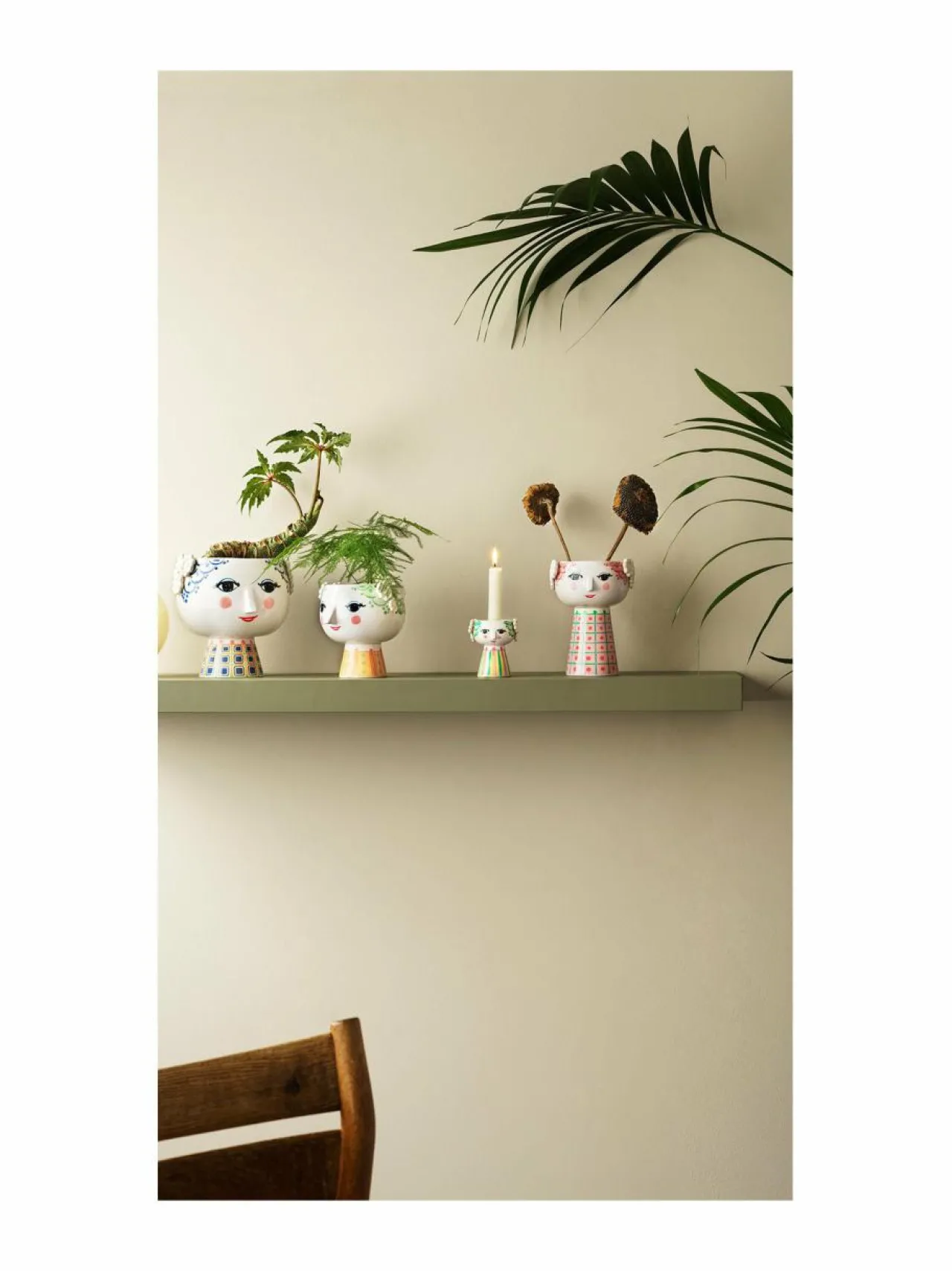 Ruukut & Istutusastiat|Bjørn Wiinblad Eva-kukkaruukku 19 cm BLUE