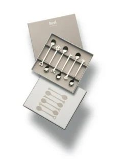 Aterimet & Tarjoiluvälineet|Mepra Evento-mokkalusikka 6 kpl