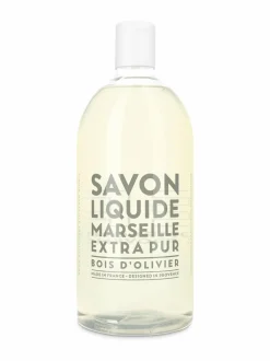 Wellness|Compagnie de Provence Extra Pur Olive Wood -nestesaippua, täyttöpakkaus 1 l