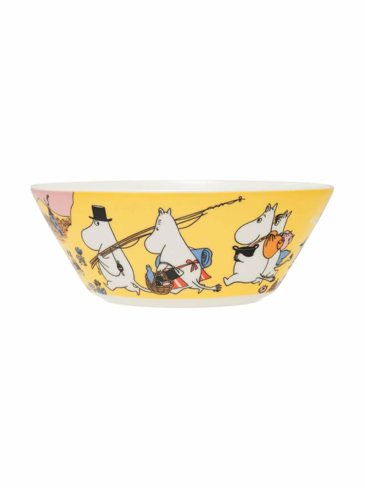 Lautaset & Kulhot|Moomin Arabia Family Time -kulho 15 cm YELLOW